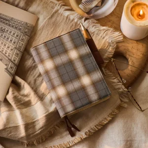 Shirt Fabric Foggy Plaid A6 Original Size